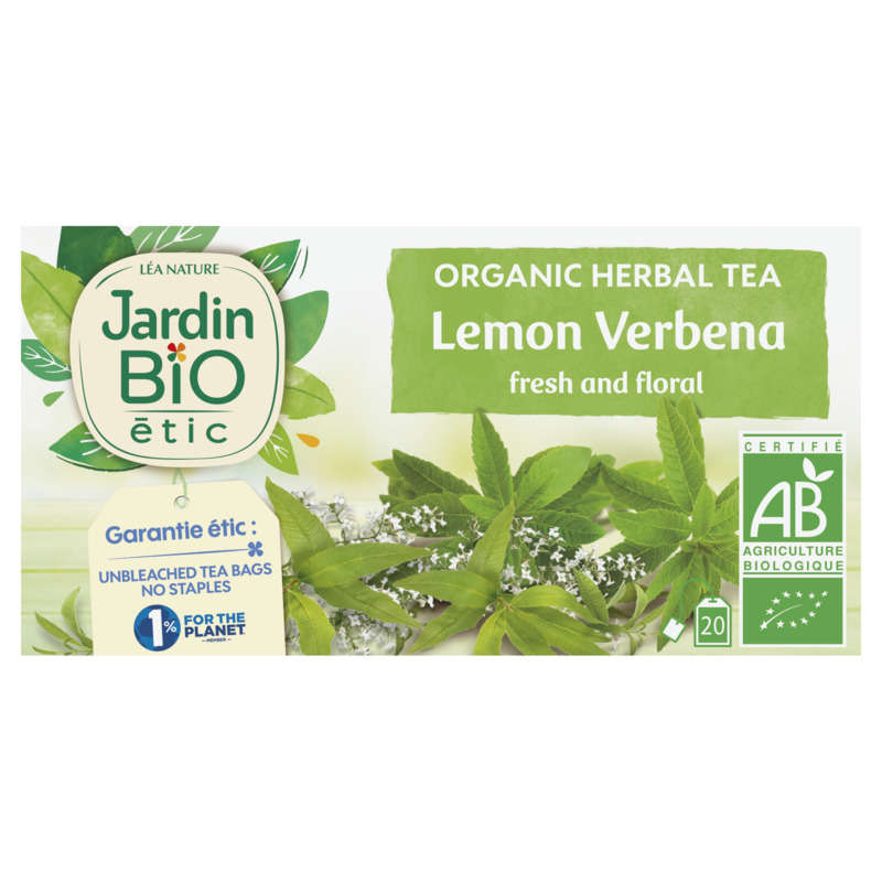 Jardin Bio Infusion verveine citronnée en sachets x20 280g