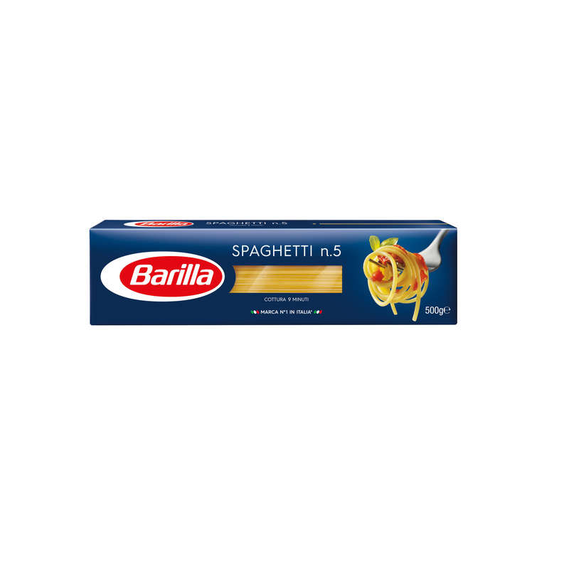 Barilla Pâtes Spaghetti n°5 500g