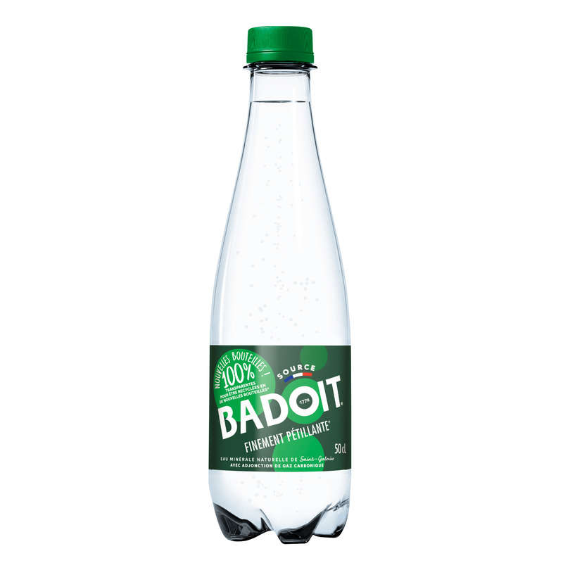 Badoit Verte Eau Minérale Naturelle Gazeuse 50cl