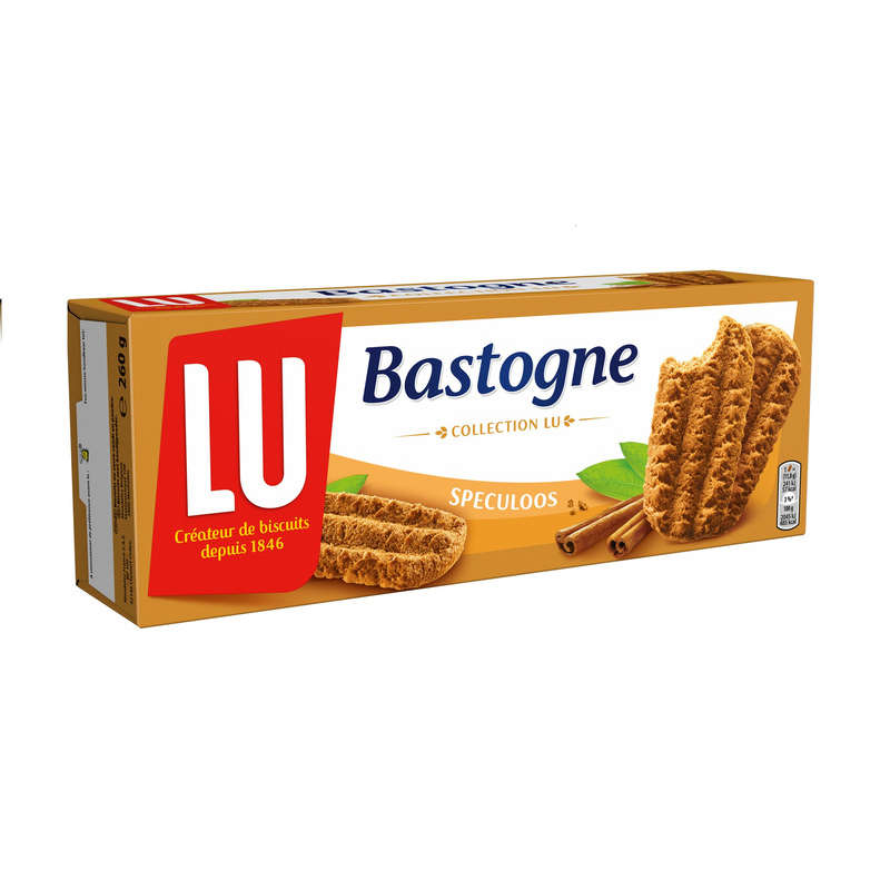 Lu L'Original Bastogne Biscuits au Spéculoos 260g