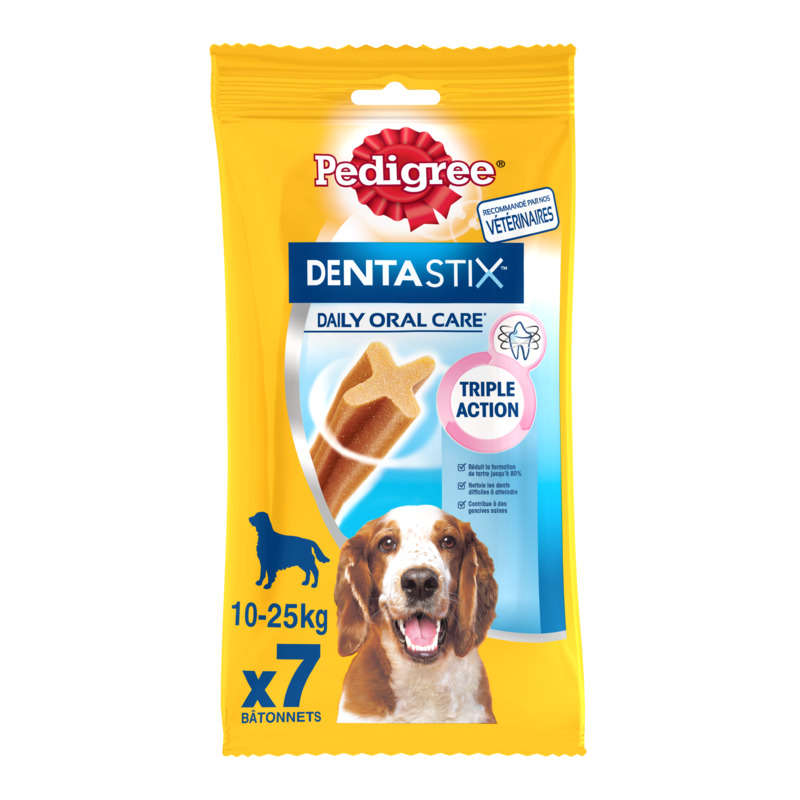 Pedigree Dentastix Bâtonnets pour chien moyen 180g